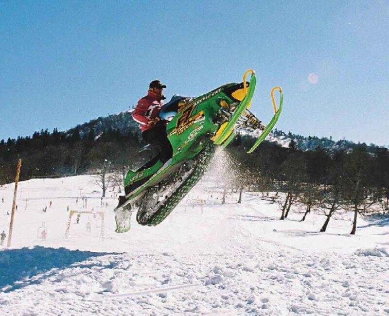 Snowmobile Jumps