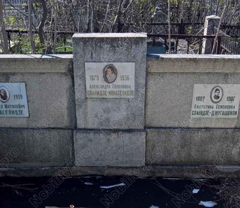 Stalin's wife's Ekaterina Svanidze grave